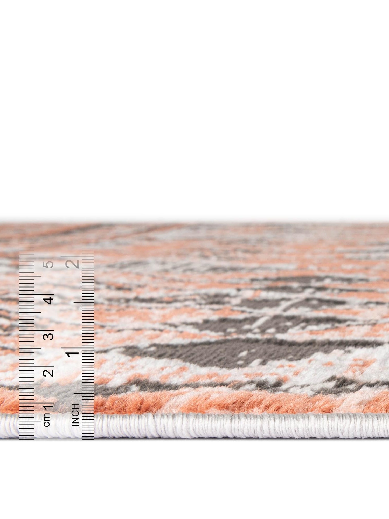 Salmon 9' x 12' 2 Leipzig Rectangle Area Rug 75% Polypropylene & 25% Polyester Modern Contemporary Carpet for Kitchens, Bedroom, Living Room Home Decor for Sale at Rug Engine