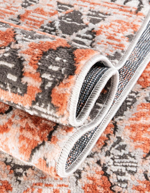 Salmon 8' x 10' Leipzig Rectangle Area Rug 75% Polypropylene & 25% Polyester Modern Contemporary Carpet for Kitchens, Bedroom, Living Room Home Decor for Sale at Rug Engine
