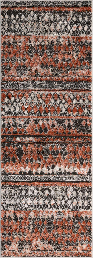 Salmon 2' 2 x 6' 1 Leipzig Runner Area Rug 75% Polypropylene & 25% Polyester Modern Contemporary Carpet for Kitchens, Bedroom, Living Room Home Decor for Sale at Rug Engine