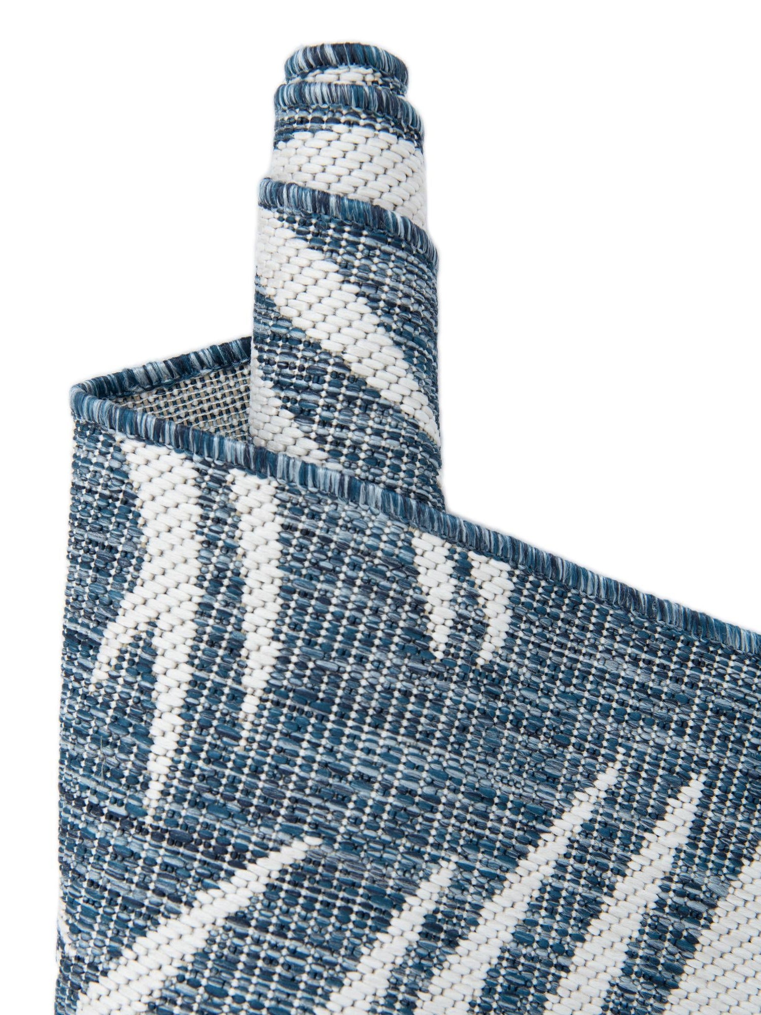 Blue 9' x 12' Outdoor Botanical Rectangle Area Rug Weather Resistant for Patio, Deck, Terrace, Balcony, Porch Polypropylene Garden Floral Tropical Carpet for Sale at Rug Engine