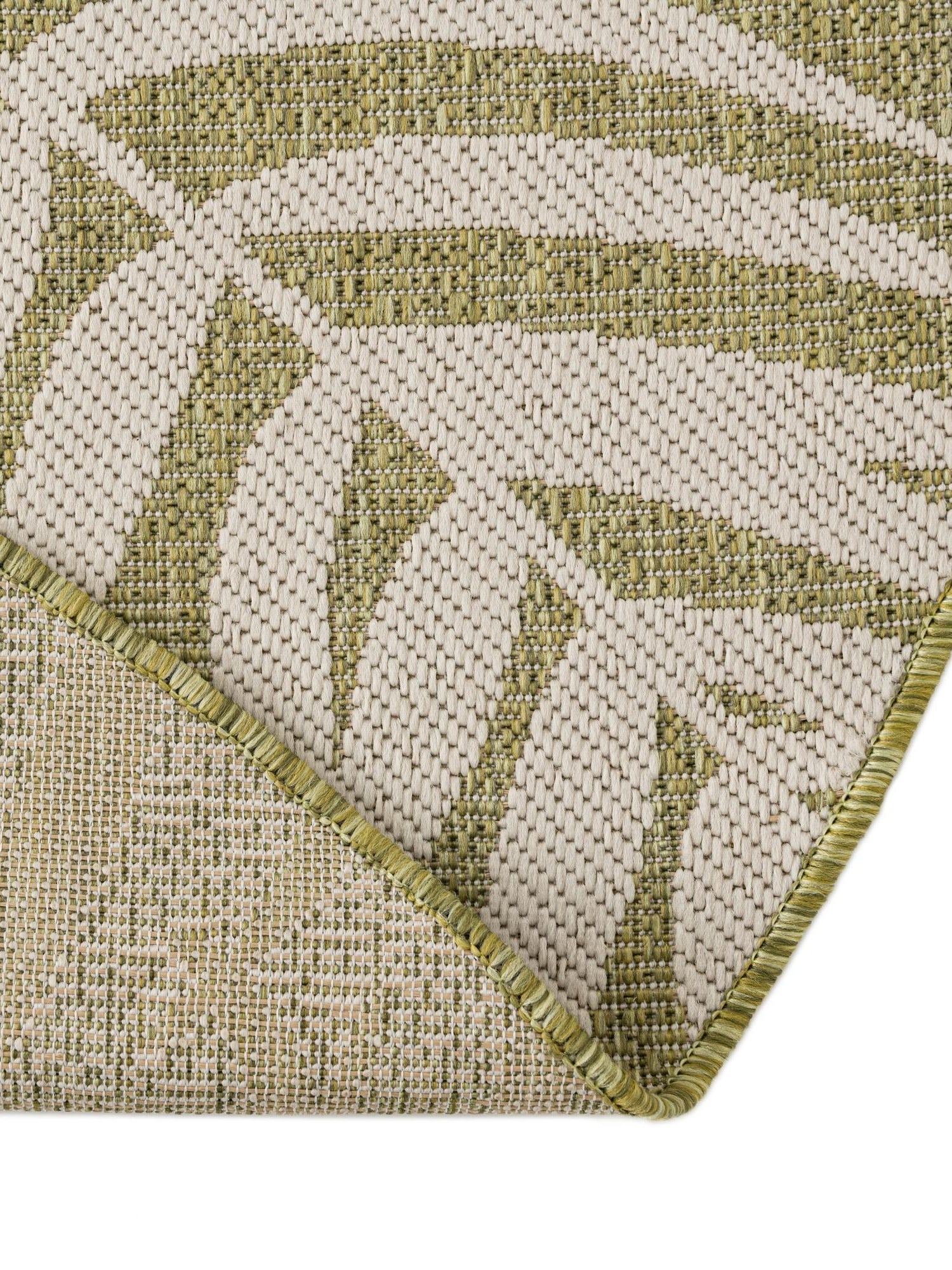 Green 13' 1 x 13' 1 Outdoor Botanical Round Area Rug Weather Resistant for Patio, Deck, Terrace, Balcony, Porch Polypropylene Garden Floral Tropical Carpet for Sale at Rug Engine