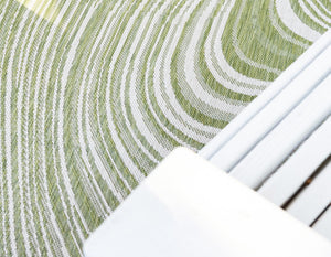 Green 7' 10 x 11' Outdoor Modern Rectangle Area Rug Weather Resistant for Patio, Deck, Terrace, Balcony, Porch 100% Polypropylene Modern Outside Carpet for Sale at Rug Engine