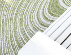 Green 2' x 6' 1 Outdoor Modern Runner Area Rug Weather Resistant for Patio, Deck, Terrace, Balcony, Porch 100% Polypropylene Modern Outside Carpet for Sale at Rug Engine