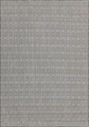 Charcoal 7' 10 x 11' Outdoor Trellis Rectangle Area Rug Weather Resistant for Patio, Deck, Terrace, Balcony, Porch Geometric Design Water Safe Outside Carpet for Sale at Rug Engine