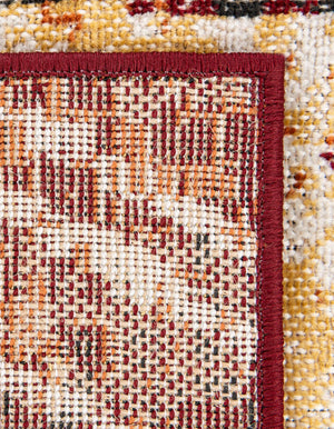 Rust Red 7' 10 x 10' Valencia Rectangle Area Rug Modern Abstract Durable Carpet for Living Room, Dining, Office, Bedrooms, Dorm Rooms for Sale at Rug Engine