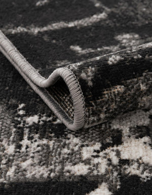 Gray 5' 3 x 5' 3 Valencia Round Area Rug Modern Abstract Durable Carpet for Living Room, Dining, Office, Bedrooms, Dorm Rooms for Sale at Rug Engine