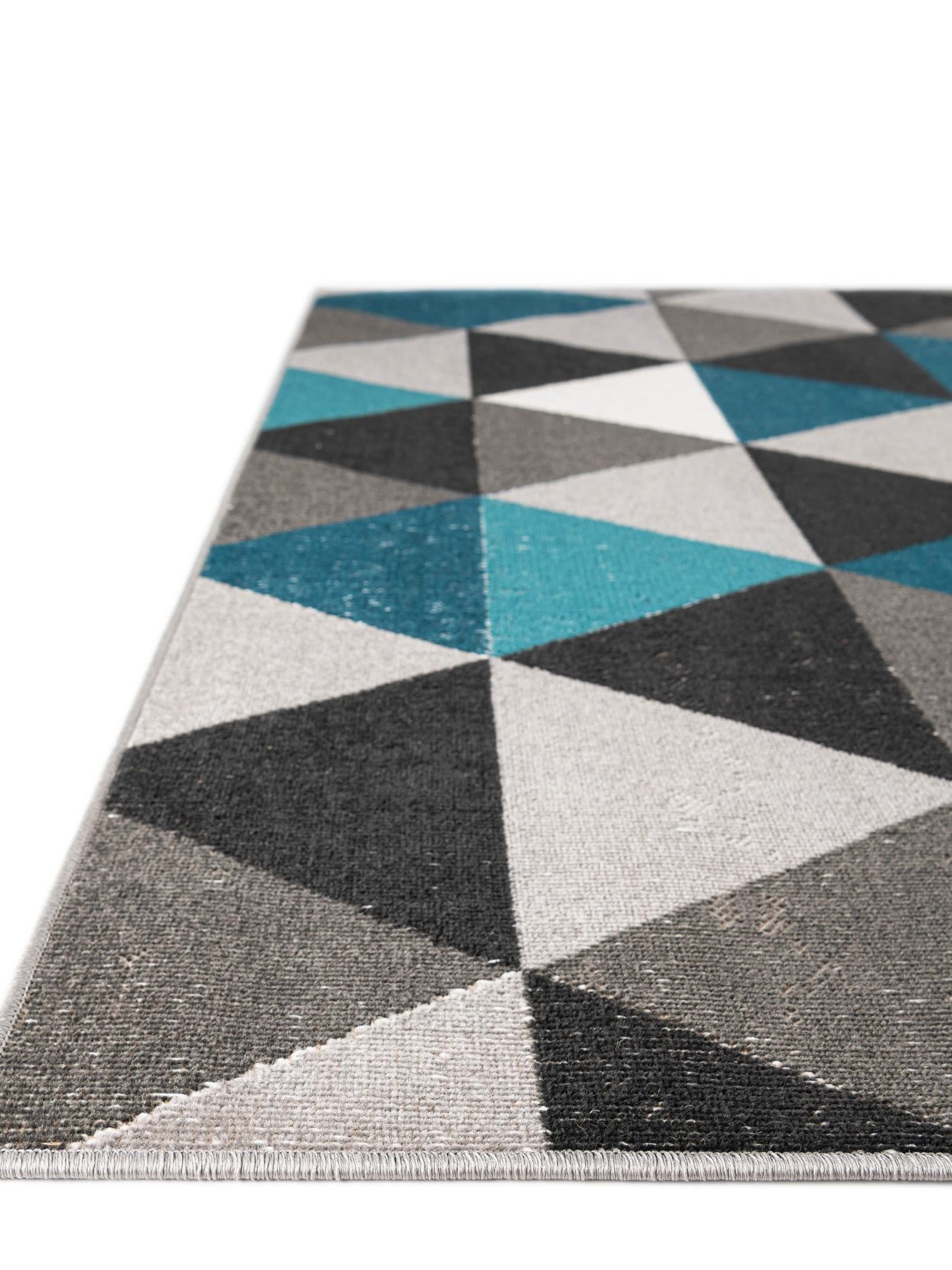 Gray 3' 3 x 5' 3 Valencia Rectangle Area Rug Modern Abstract Durable Carpet for Living Room, Dining, Office, Bedrooms, Dorm Rooms for Sale at Rug Engine