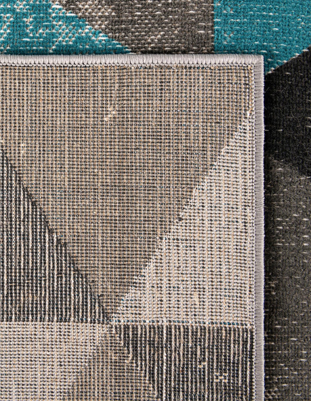 Gray 2' x 6' 1 Valencia Runner Area Rug Modern Abstract Durable Carpet for Living Room, Dining, Office, Bedrooms, Dorm Rooms for Sale at Rug Engine