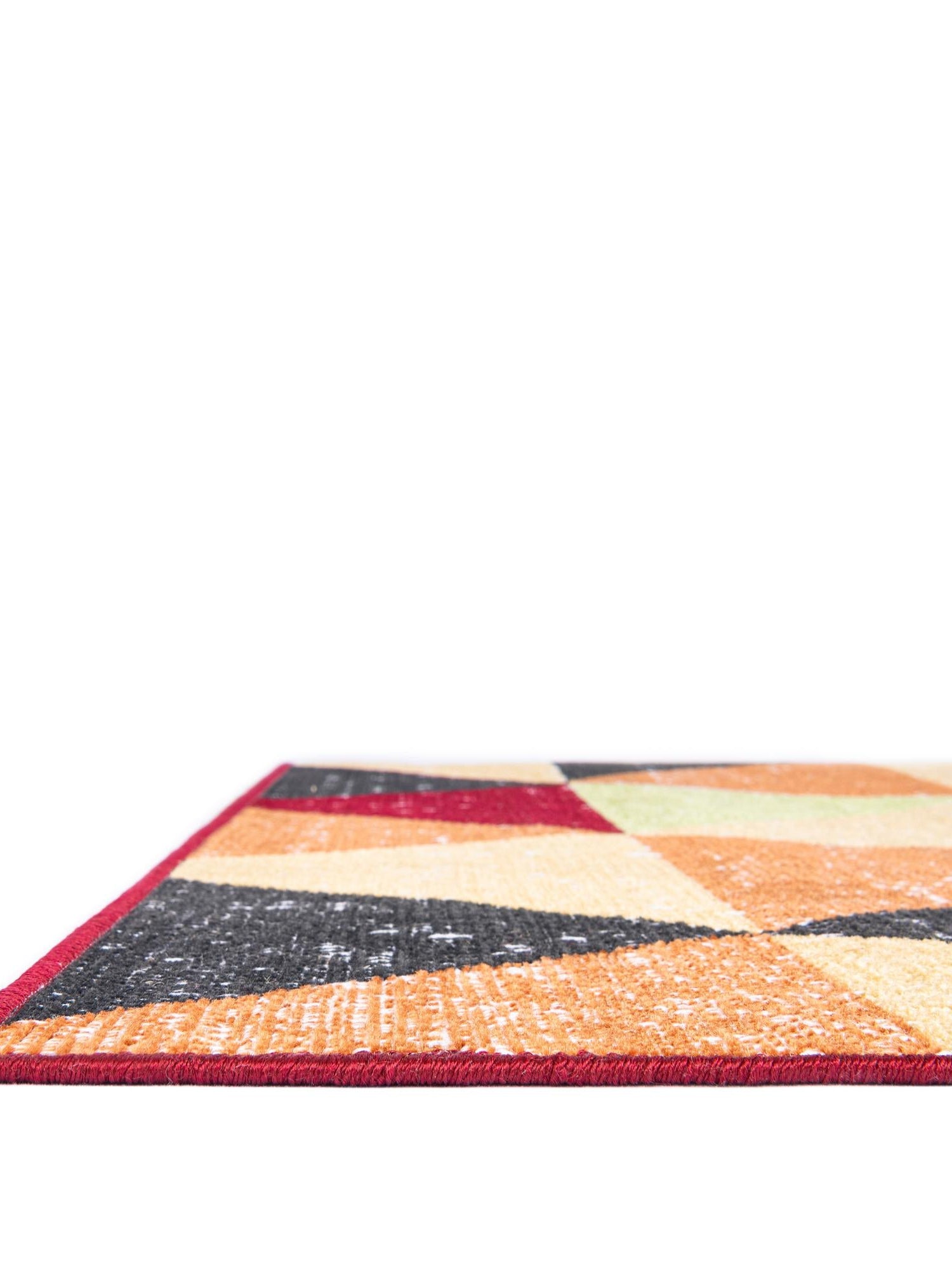Multicolor 4' 1 x 6' 1 Valencia Rectangle Area Rug Modern Abstract Durable Carpet for Living Room, Dining, Office, Bedrooms, Dorm Rooms for Sale at Rug Engine