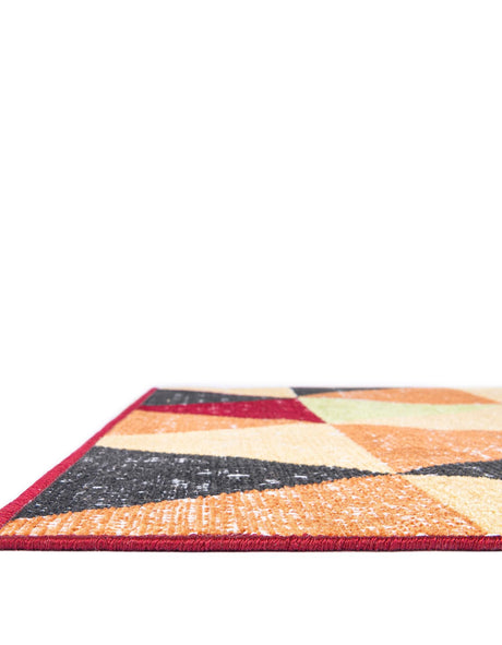 Multicolor 7' 10 x 10' Valencia Rectangle Area Rug Modern Abstract Durable Carpet for Living Room, Dining, Office, Bedrooms, Dorm Rooms for Sale at Rug Engine