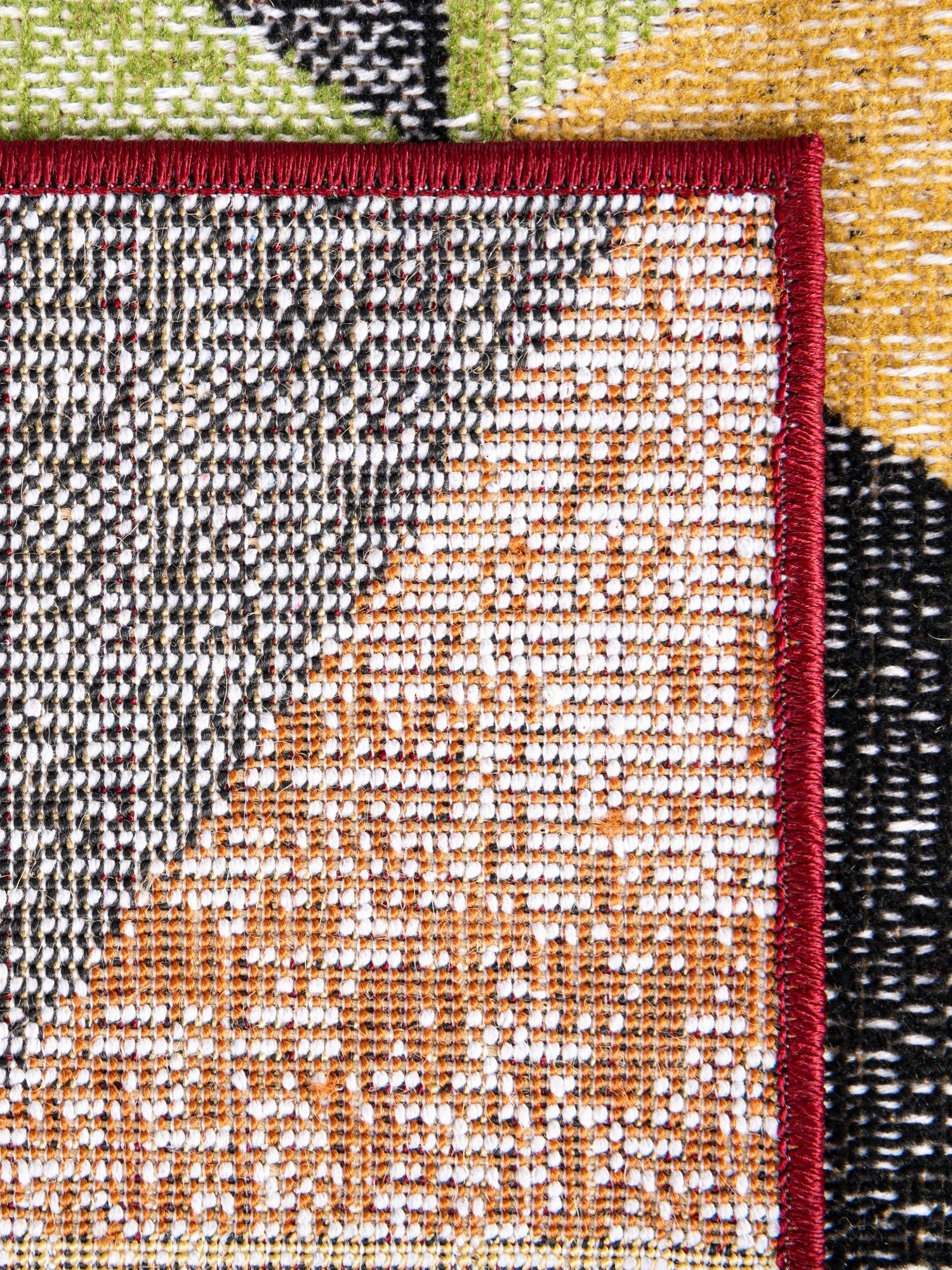 Multicolor 4' 1 x 6' 1 Valencia Rectangle Area Rug Modern Abstract Durable Carpet for Living Room, Dining, Office, Bedrooms, Dorm Rooms for Sale at Rug Engine