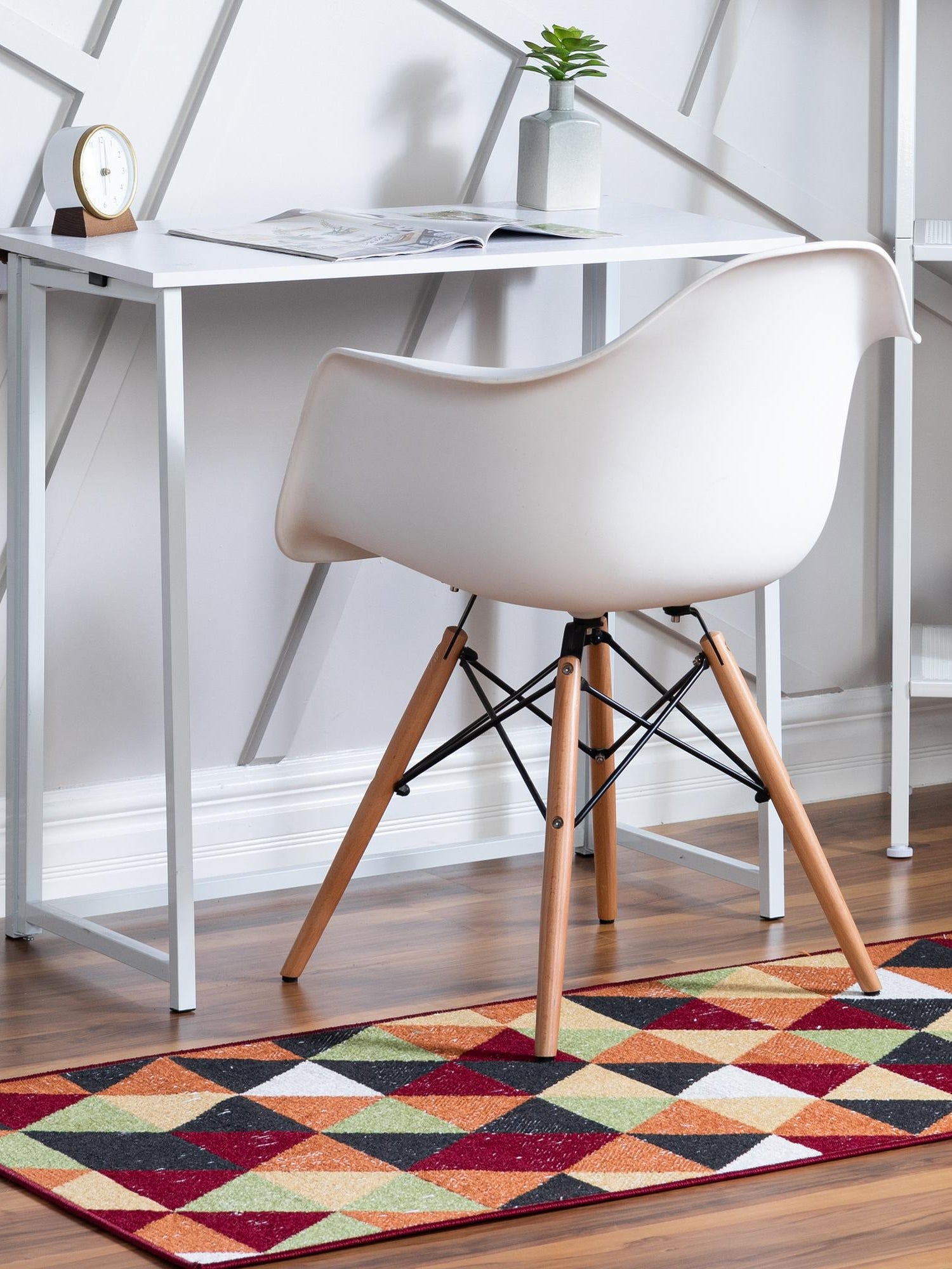 Multicolor 2' 7 x 10' Valencia Runner Area Rug Modern Abstract Durable Carpet for Living Room, Dining, Office, Bedrooms, Dorm Rooms for Sale at Rug Engine