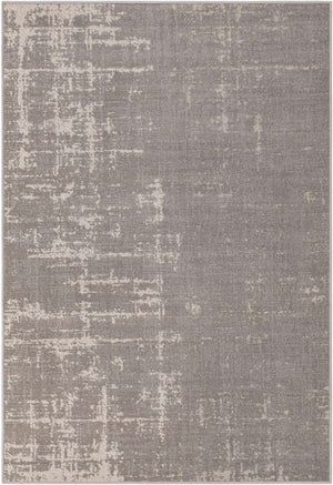Gray 4' 1 x 6' 1 Valencia Rectangle Area Rug Modern Abstract Durable Carpet for Living Room, Dining, Office, Bedrooms, Dorm Rooms for Sale at Rug Engine