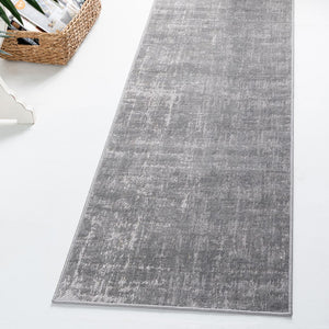 Gray 2' x 6' 1 Valencia Runner Area Rug Modern Abstract Durable Carpet for Living Room, Dining, Office, Bedrooms, Dorm Rooms for Sale at Rug Engine