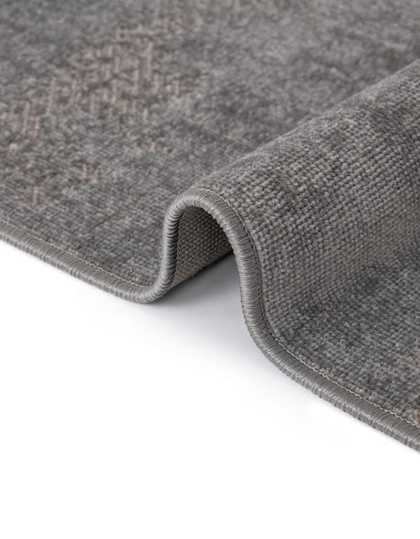 Gray 2' x 6' 1 Valencia Runner Area Rug Modern Abstract Durable Carpet for Living Room, Dining, Office, Bedrooms, Dorm Rooms for Sale at Rug Engine