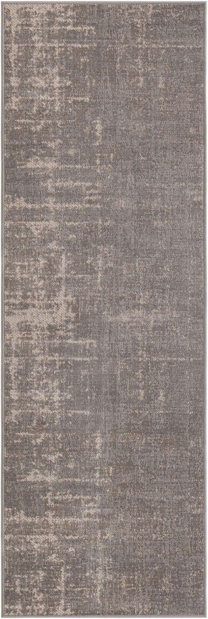 Gray 2' x 6' 1 Valencia Runner Area Rug Modern Abstract Durable Carpet for Living Room, Dining, Office, Bedrooms, Dorm Rooms for Sale at Rug Engine