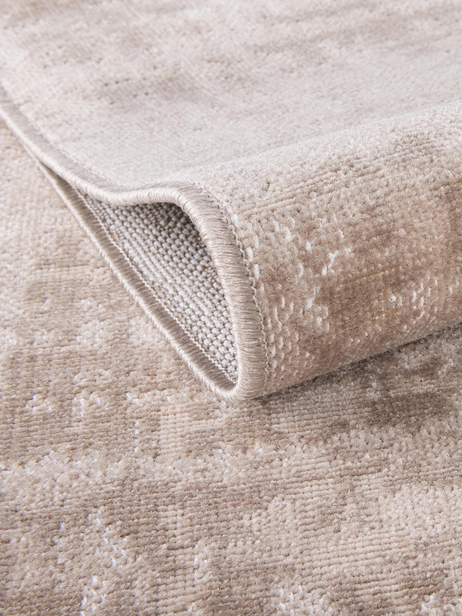 Ivory 4' 1 x 6' 1 Valencia Rectangle Area Rug Modern Abstract Durable Carpet for Living Room, Dining, Office, Bedrooms, Dorm Rooms for Sale at Rug Engine