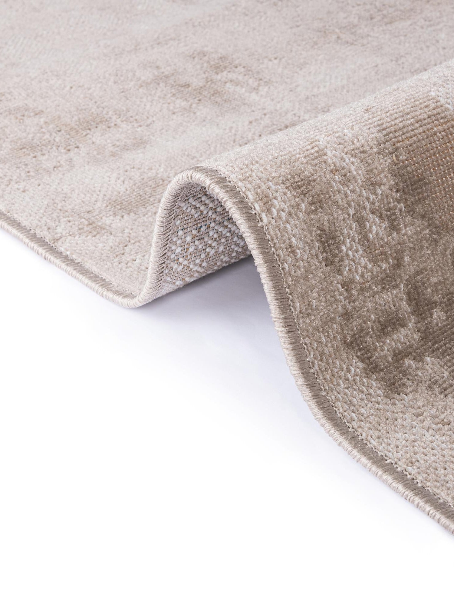 Ivory 4' 1 x 6' 1 Valencia Rectangle Area Rug Modern Abstract Durable Carpet for Living Room, Dining, Office, Bedrooms, Dorm Rooms for Sale at Rug Engine