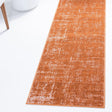 Orange 2' x 6' 1 Valencia Runner Area Rug Modern Abstract Durable Carpet for Living Room, Dining, Office, Bedrooms, Dorm Rooms for Sale at Rug Engine