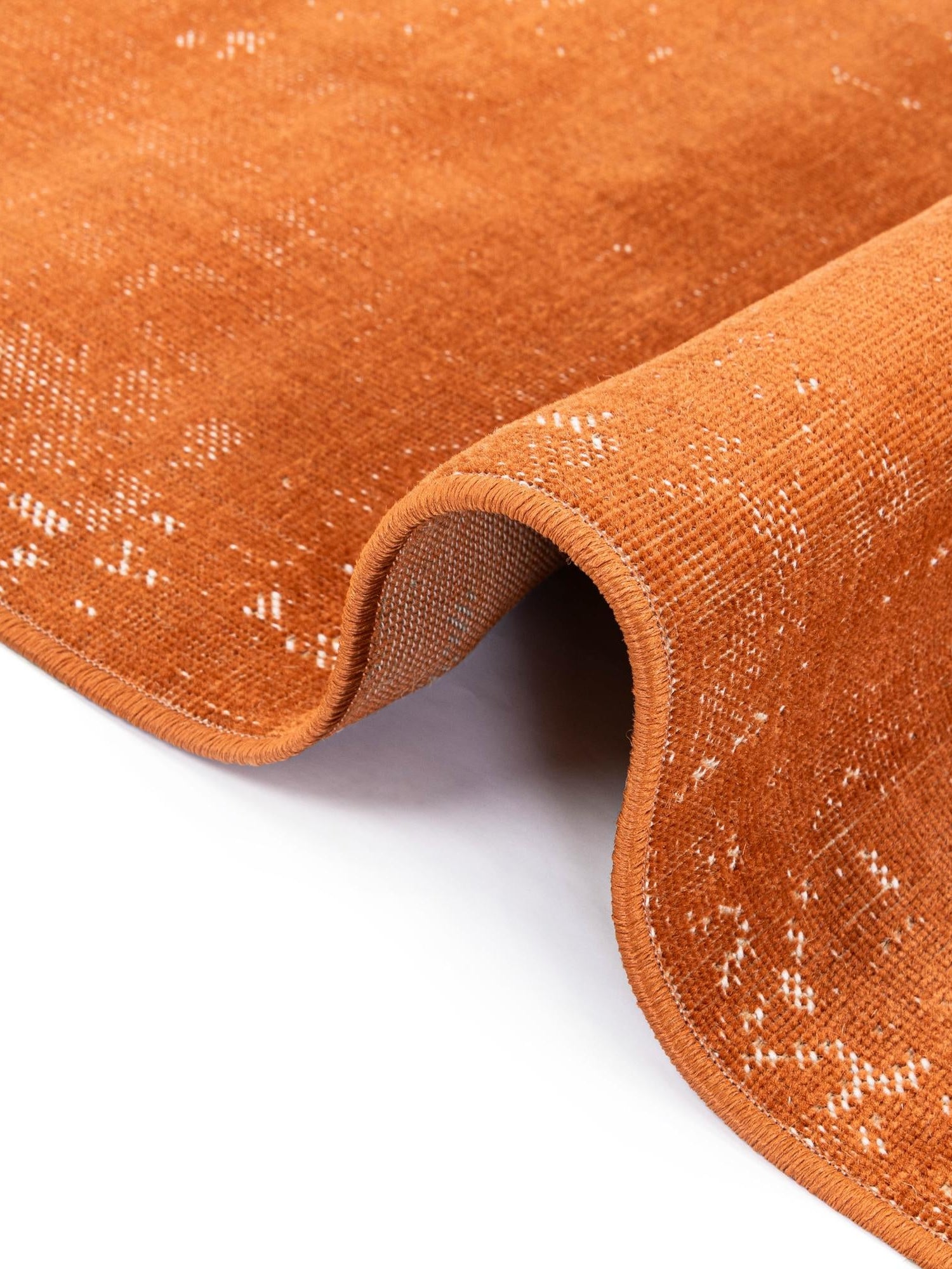 Orange 2' x 6' 1 Valencia Runner Area Rug Modern Abstract Durable Carpet for Living Room, Dining, Office, Bedrooms, Dorm Rooms for Sale at Rug Engine