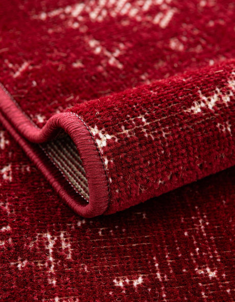 Red 9' x 12' Valencia Rectangle Area Rug Modern Abstract Durable Carpet for Living Room, Dining, Office, Bedrooms, Dorm Rooms for Sale at Rug Engine