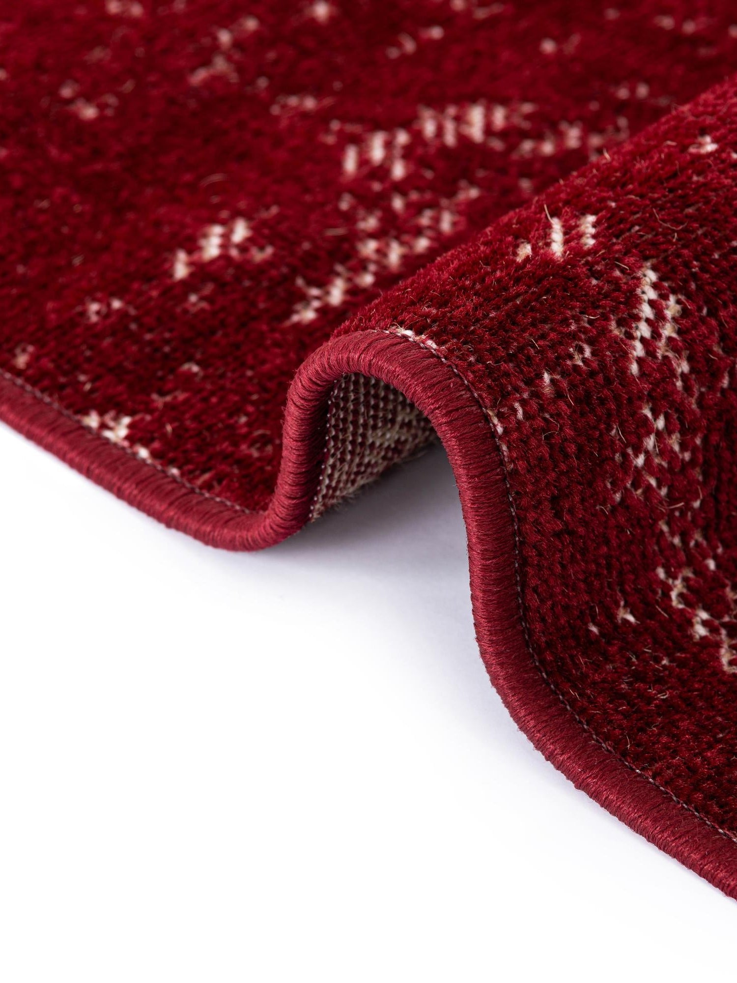 Red 7' 10 x 10' Valencia Rectangle Area Rug Modern Abstract Durable Carpet for Living Room, Dining, Office, Bedrooms, Dorm Rooms for Sale at Rug Engine