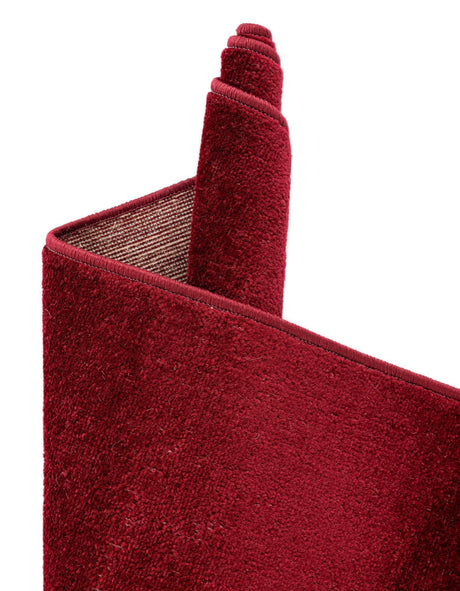 Red 9' x 12' Valencia Rectangle Area Rug Modern Abstract Durable Carpet for Living Room, Dining, Office, Bedrooms, Dorm Rooms for Sale at Rug Engine