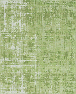 Green 7' 10 x 10' Valencia Rectangle Area Rug Modern Abstract Durable Carpet for Living Room, Dining, Office, Bedrooms, Dorm Rooms for Sale at Rug Engine