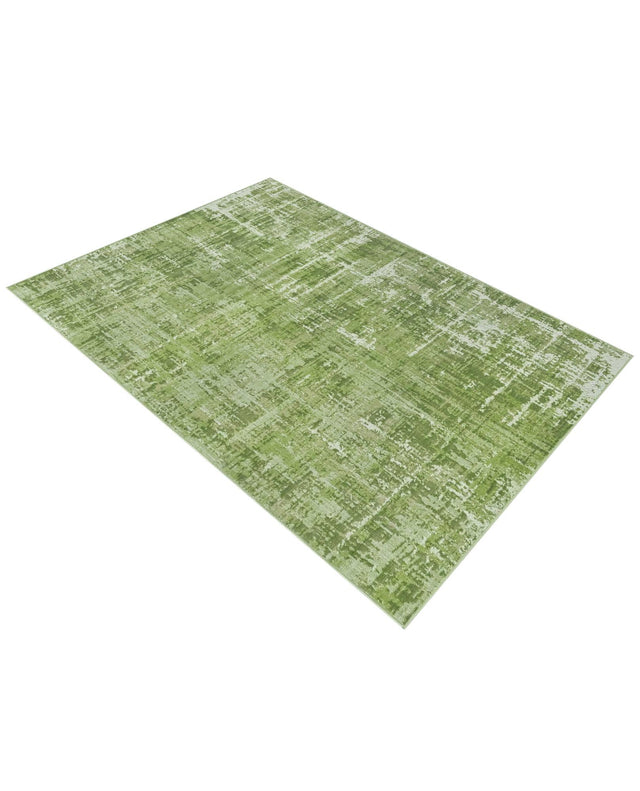 Green 5' 3 x 8' Valencia Rectangle Area Rug Modern Abstract Durable Carpet for Living Room, Dining, Office, Bedrooms, Dorm Rooms for Sale at Rug Engine