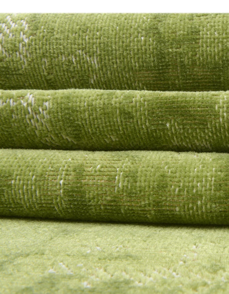 Green 5' 3 x 8' Valencia Rectangle Area Rug Modern Abstract Durable Carpet for Living Room, Dining, Office, Bedrooms, Dorm Rooms for Sale at Rug Engine