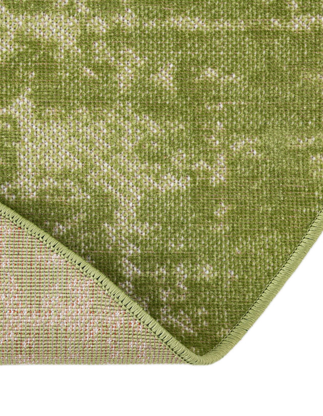 Green 6' 1 x 6' 1 Valencia Round Area Rug Modern Abstract Durable Carpet for Living Room, Dining, Office, Bedrooms, Dorm Rooms for Sale at Rug Engine
