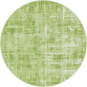 Green 5' 3 x 5' 3 Valencia Round Rug