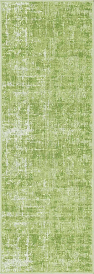 Green 2' x 6' 1 Valencia Runner Area Rug Modern Abstract Durable Carpet for Living Room, Dining, Office, Bedrooms, Dorm Rooms for Sale at Rug Engine