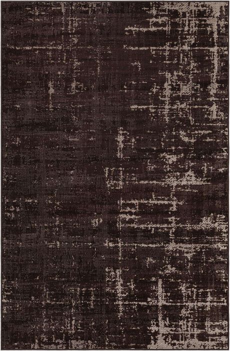 Charcoal 5' 3 x 8' Valencia Rectangle Area Rug Modern Abstract Durable Carpet for Living Room, Dining, Office, Bedrooms, Dorm Rooms for Sale at Rug Engine