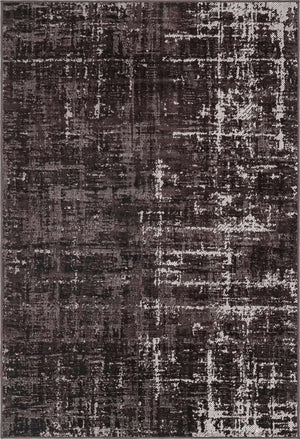 Charcoal 4' 1 x 6' 1 Valencia Rectangle Area Rug Modern Abstract Durable Carpet for Living Room, Dining, Office, Bedrooms, Dorm Rooms for Sale at Rug Engine