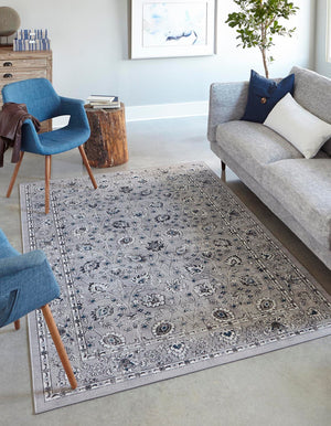 Gray 7' 1 x 10' Aarhus Rectangle Area Rug 100% Polypropylene With Jute Foundation Living Room Bedroom Carpet for Sale at Rug Engine