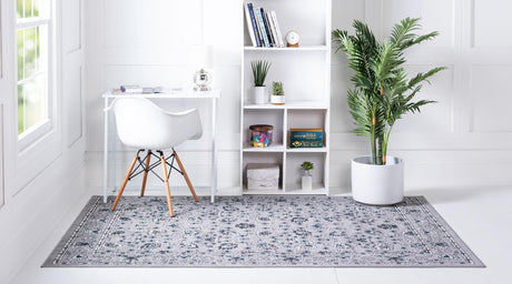 Gray 5' 3 x 8' Aarhus Rectangle Area Rug 100% Polypropylene With Jute Foundation Living Room Bedroom Carpet for Sale at Rug Engine