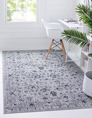 Gray 5' 3 x 8' Aarhus Rectangle Area Rug 100% Polypropylene With Jute Foundation Living Room Bedroom Carpet for Sale at Rug Engine