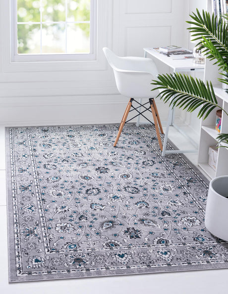 Gray 5' 3 x 8' Aarhus Rectangle Area Rug 100% Polypropylene With Jute Foundation Living Room Bedroom Carpet for Sale at Rug Engine