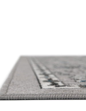 Gray 6' 1 x 9' Aarhus Rectangle Area Rug 100% Polypropylene With Jute Foundation Living Room Bedroom Carpet for Sale at Rug Engine