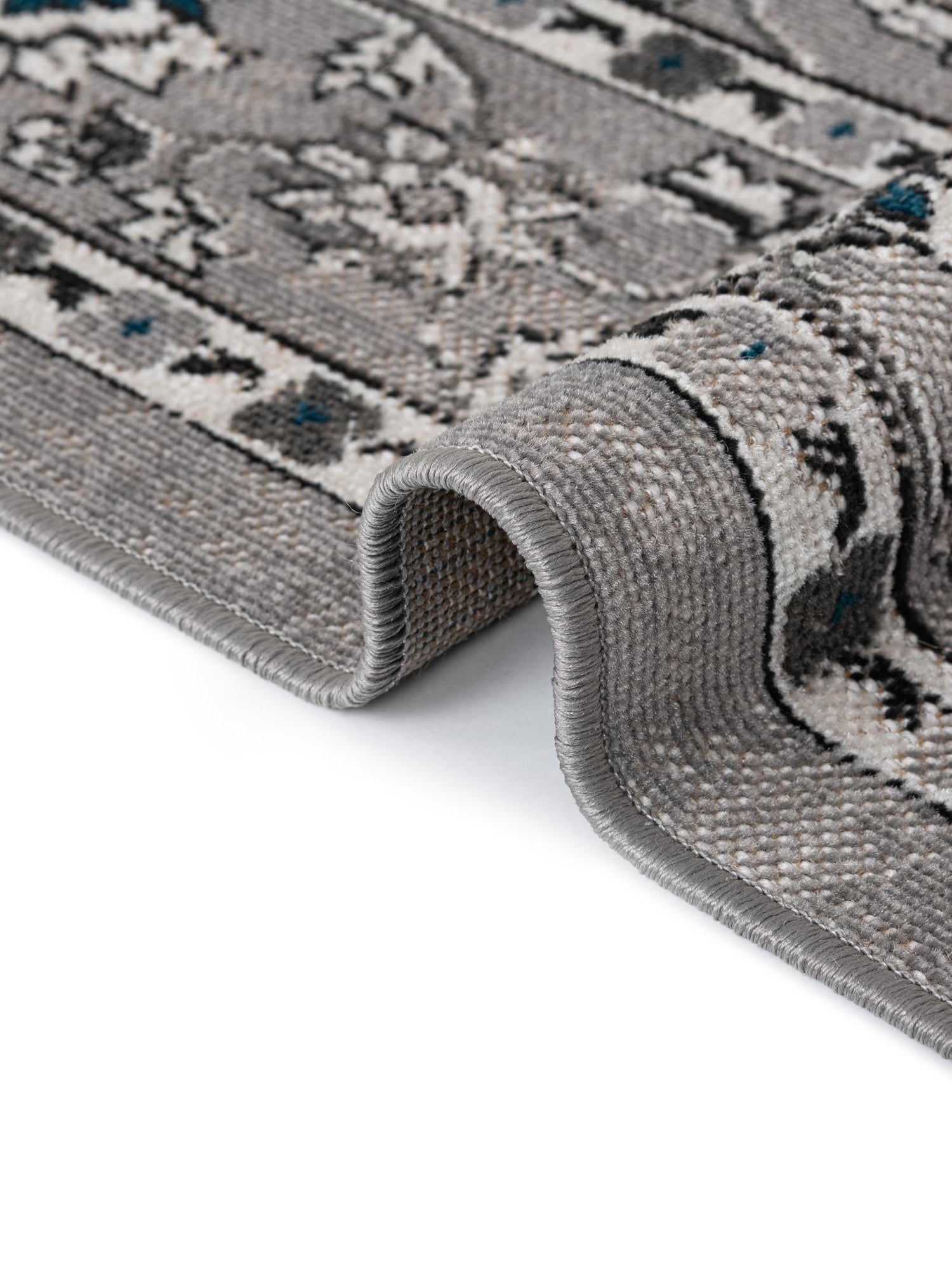 Gray 5' 3 x 8' Aarhus Rectangle Area Rug 100% Polypropylene With Jute Foundation Living Room Bedroom Carpet for Sale at Rug Engine