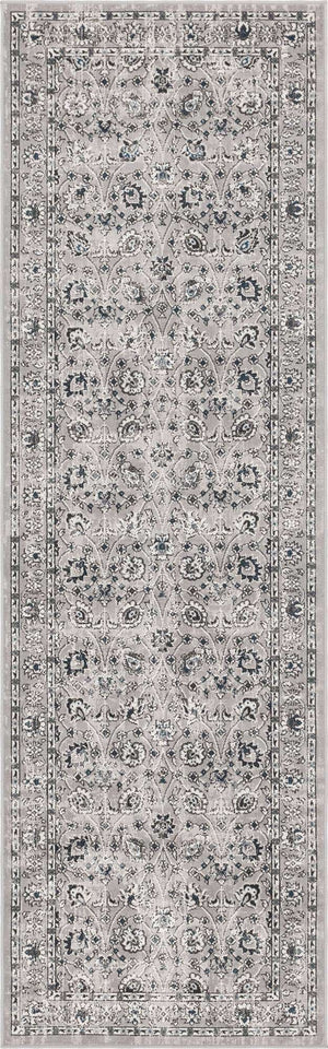 Gray 2' 7 x 10' Aarhus Runner Area Rug 100% Polypropylene With Jute Foundation Living Room Bedroom Carpet for Sale at Rug Engine
