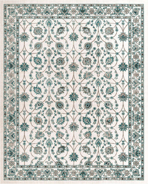 Ivory 7' 10 x 10' Aarhus Rectangle Area Rug 100% Polypropylene With Jute Foundation Living Room Bedroom Carpet for Sale at Rug Engine