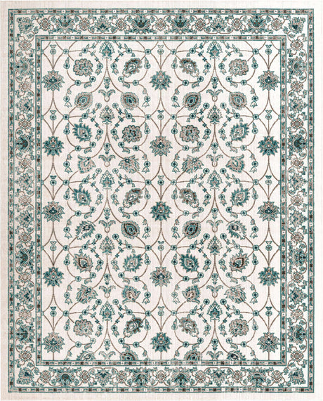 Ivory 7' 10 x 10' Aarhus Rectangle Area Rug 100% Polypropylene With Jute Foundation Living Room Bedroom Carpet for Sale at Rug Engine