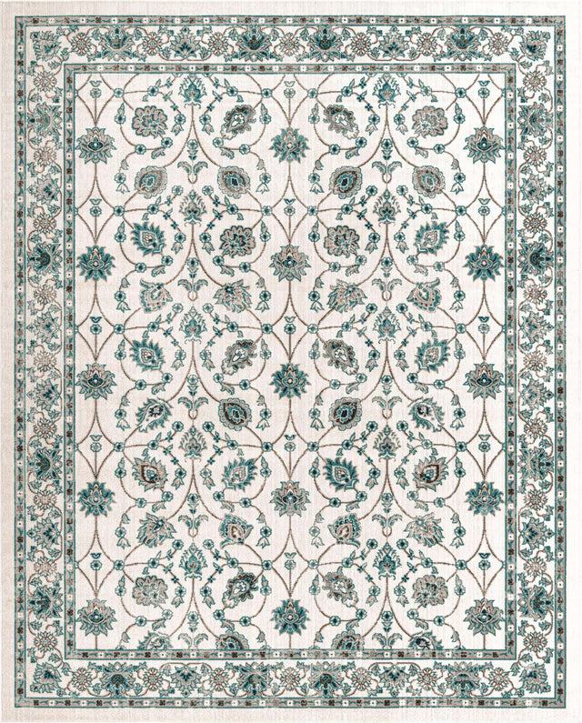 Ivory 7' 10 x 10' Aarhus Rectangle Area Rug 100% Polypropylene With Jute Foundation Living Room Bedroom Carpet for Sale at Rug Engine