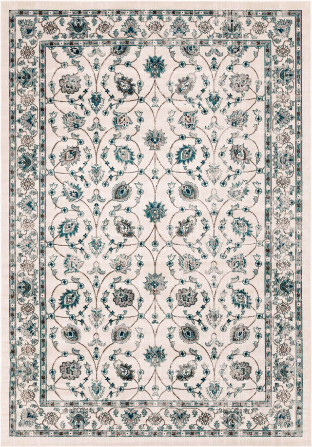 Ivory 7' 1 x 10' Aarhus Rectangle Area Rug 100% Polypropylene With Jute Foundation Living Room Bedroom Carpet for Sale at Rug Engine