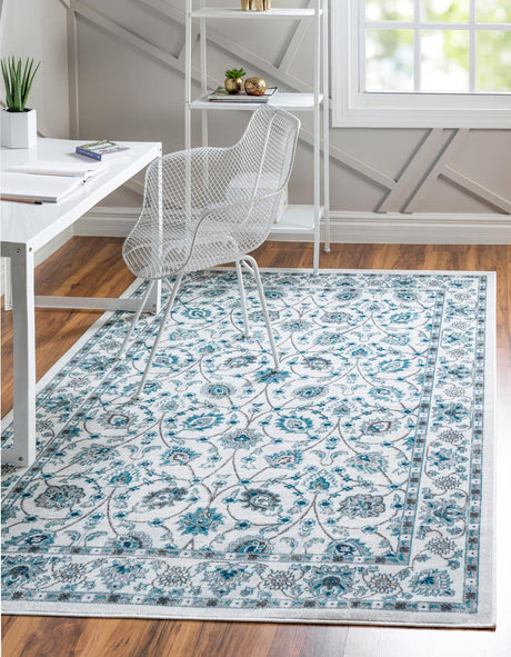 Ivory 3' 3 x 5' 3 Aarhus Rectangle Area Rug 100% Polypropylene With Jute Foundation Living Room Bedroom Carpet for Sale at Rug Engine