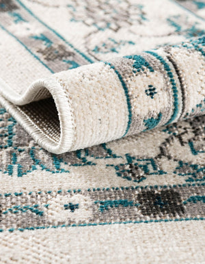Ivory 7' 1 x 10' Aarhus Rectangle Area Rug 100% Polypropylene With Jute Foundation Living Room Bedroom Carpet for Sale at Rug Engine