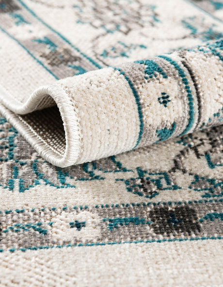 Ivory 7' 10 x 7' 10 Aarhus Round Area Rug 100% Polypropylene With Jute Foundation Living Room Bedroom Carpet for Sale at Rug Engine