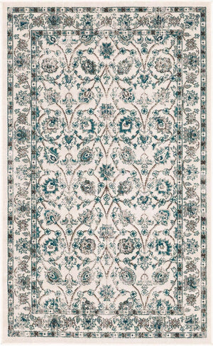 Ivory 3' 3 x 5' 3 Aarhus Rectangle Area Rug 100% Polypropylene With Jute Foundation Living Room Bedroom Carpet for Sale at Rug Engine